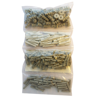 201Pcs Wall Plug Set with Bits