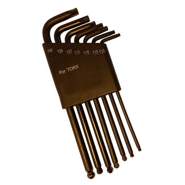 7Pcs Medium Arm TX Key with Ball End