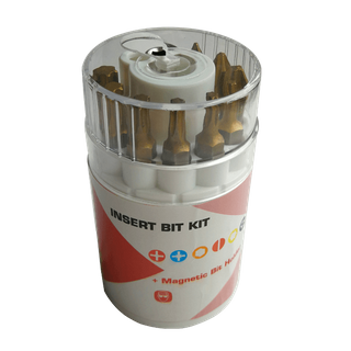 10Pcs Bits Set in Round Box