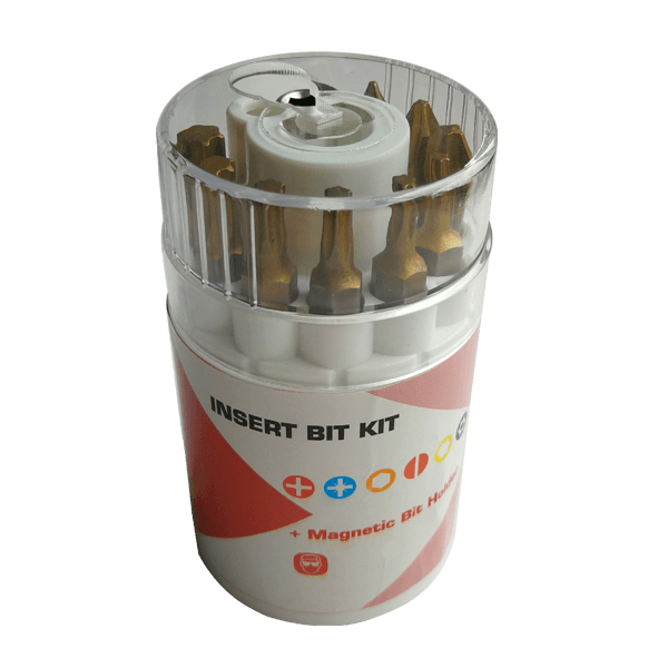 10Pcs Bits Set in Round Box