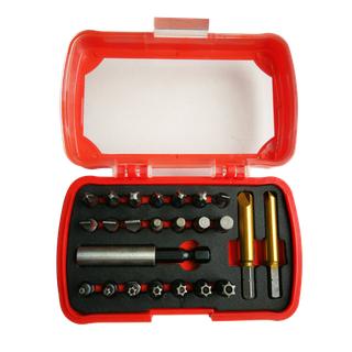 24Pcs Bits with Screw Extractor