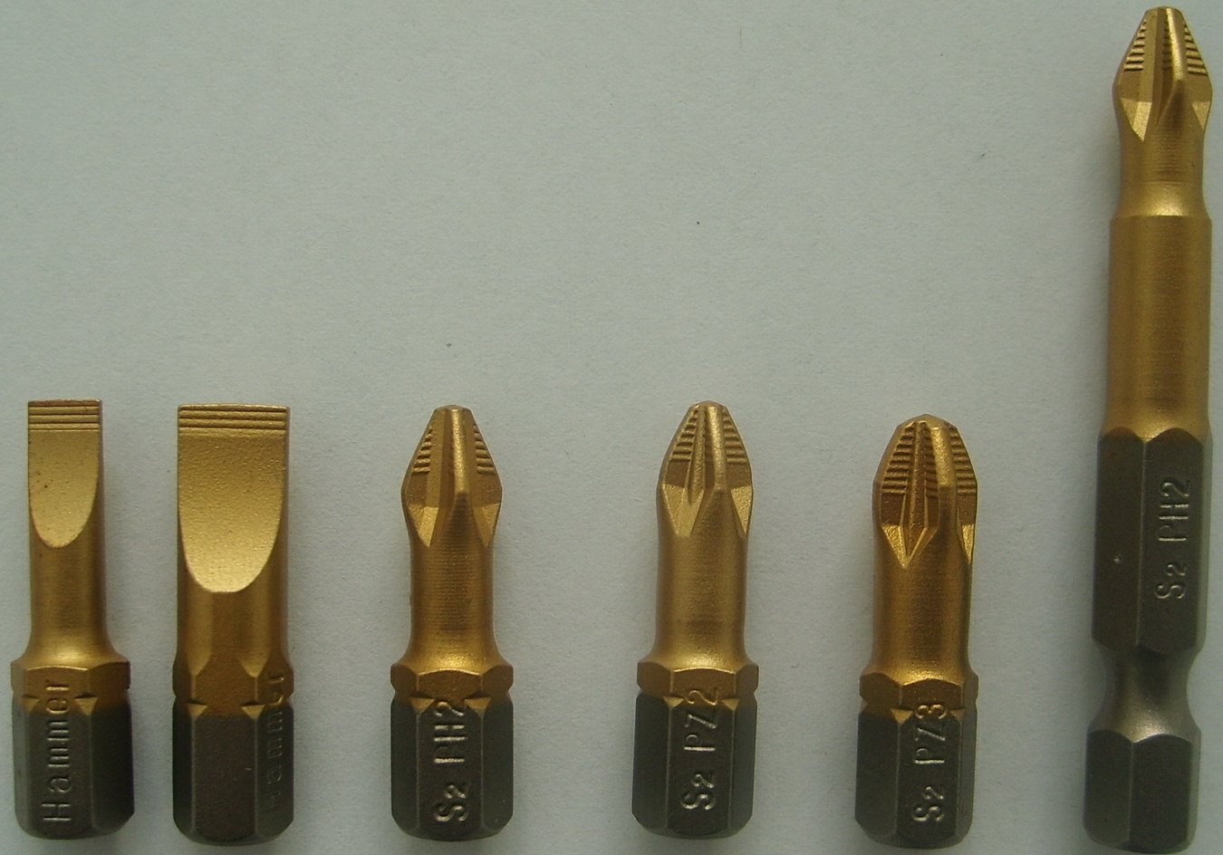 Bits with Anti-Slip