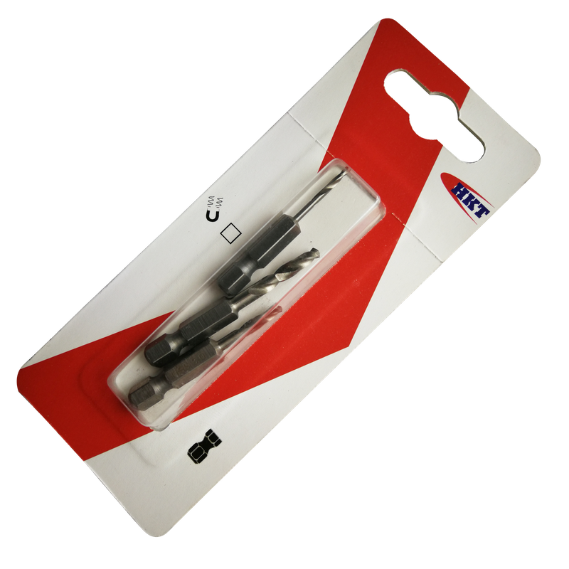 Stubby HSS Hex Shank Metal Drills